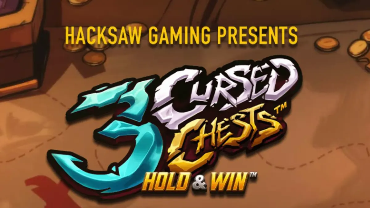 Tampilan visual slot 3 Cursed Chests: Hold & Win dengan tema bajak laut yang gelap