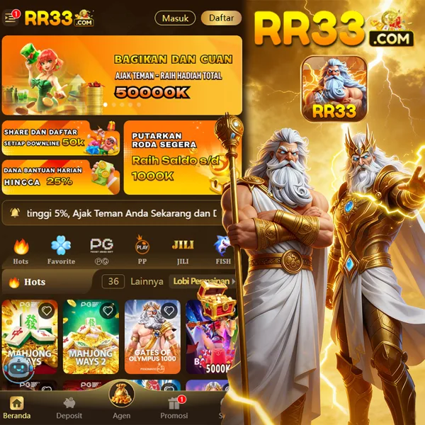 RR33 Slot Anti Rungkad Indonesia